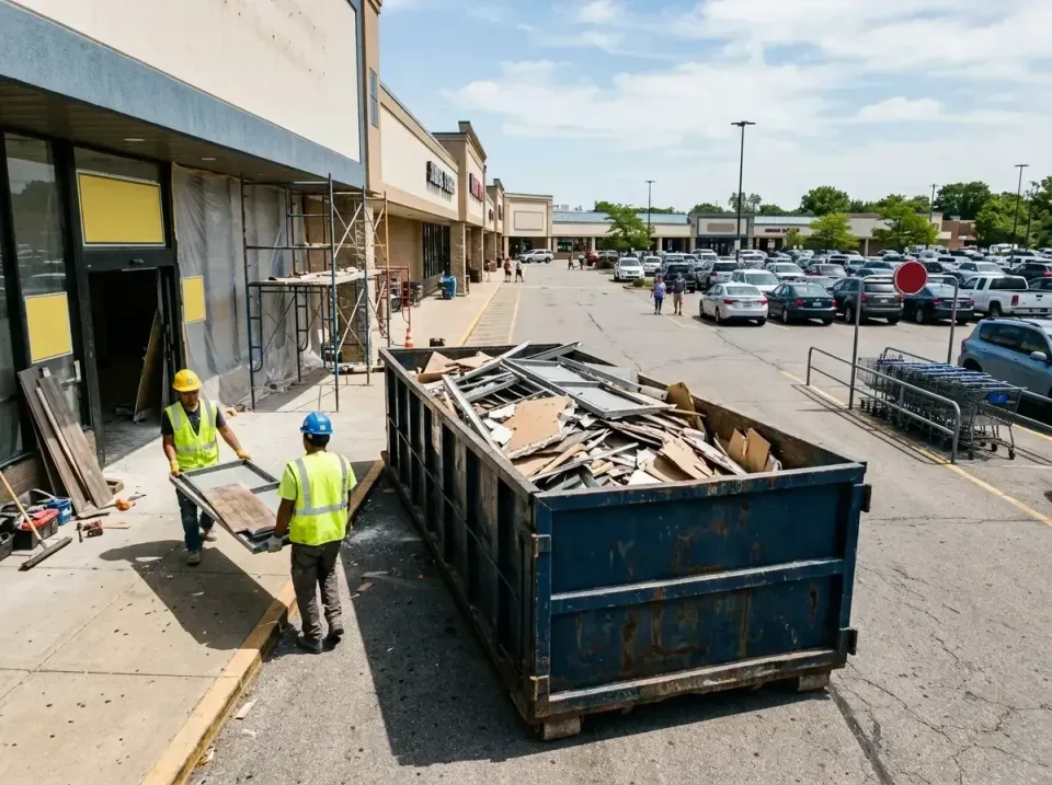 retail-store-renovation-debris-003 — frequently asked questions, Roll-off Dumpster Rentals in Winder, GA